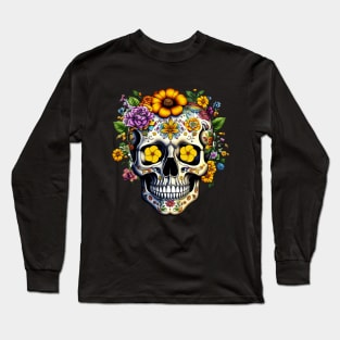 Sugar skull - Calavera Long Sleeve T-Shirt